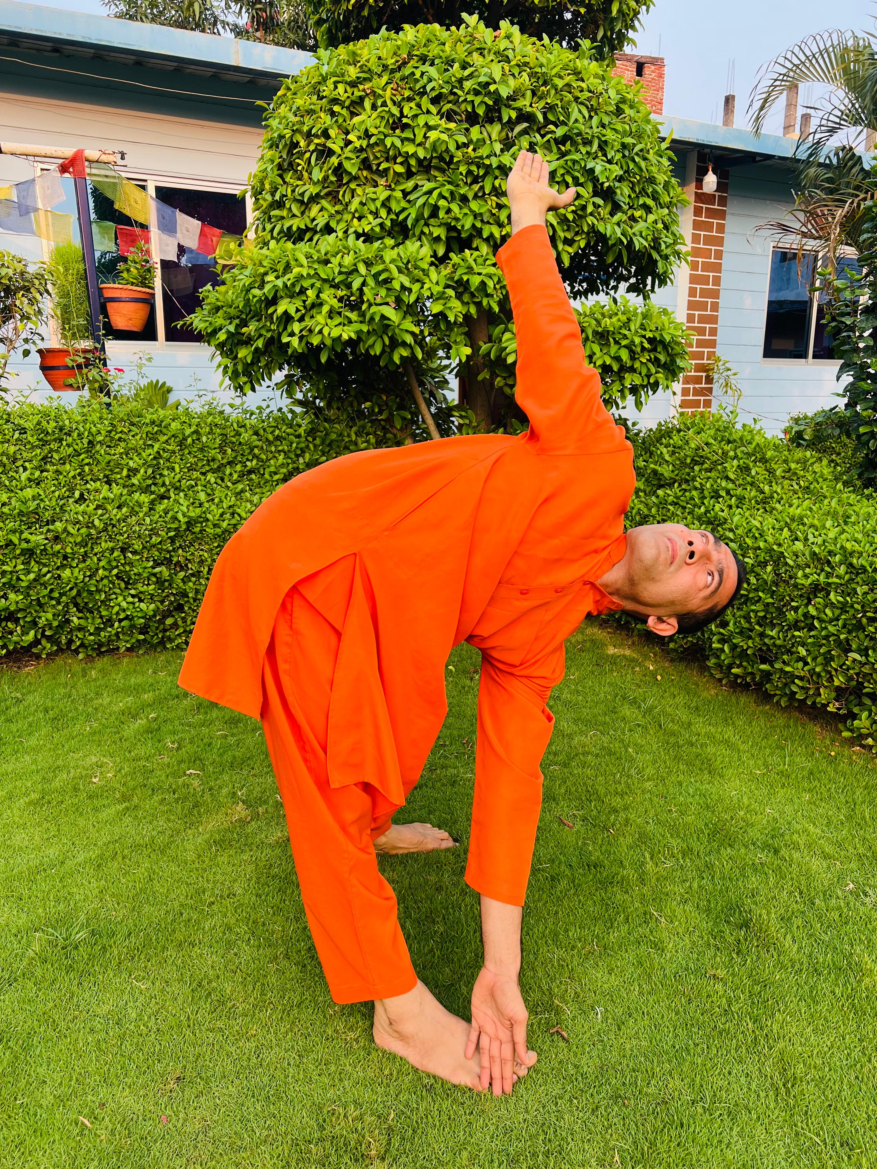 Trikonasana (Triangle Pose)